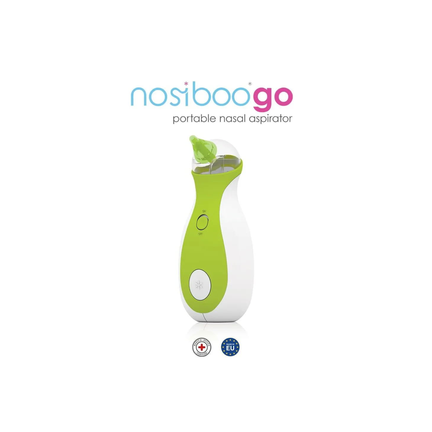 Nosiboo Mouche-bébé portatif Nosiboo Go Vert
