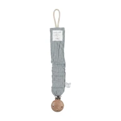 Noukie's                    Attache tétine Coton Bio    Bleu