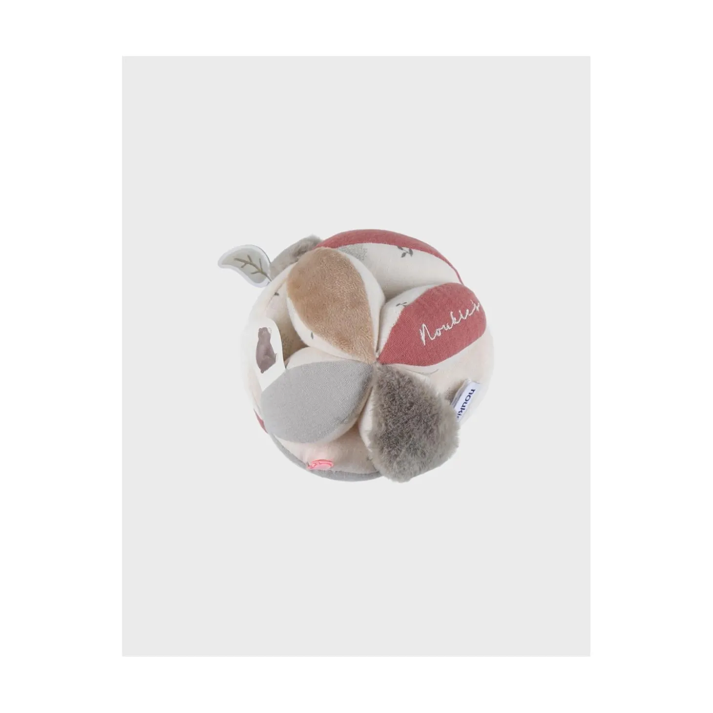 Noukie's Balle de préhension F&O Fluffy Cow