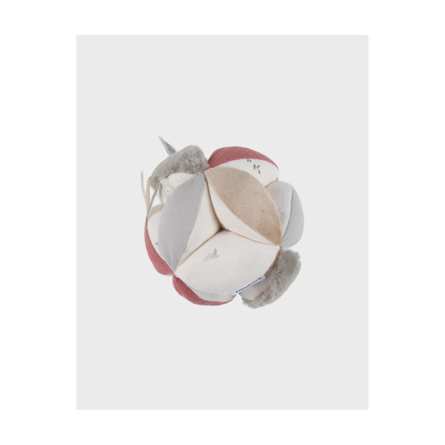 Noukie's Balle de préhension F&O Fluffy Cow