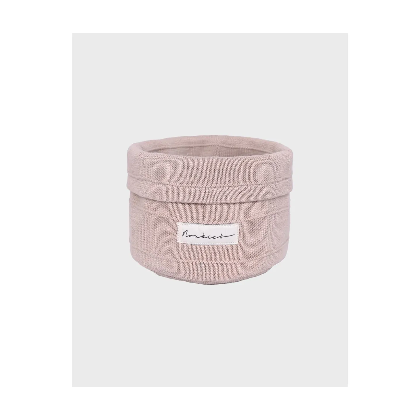 Noukie's Beauty case en tricot M&M25 Beige