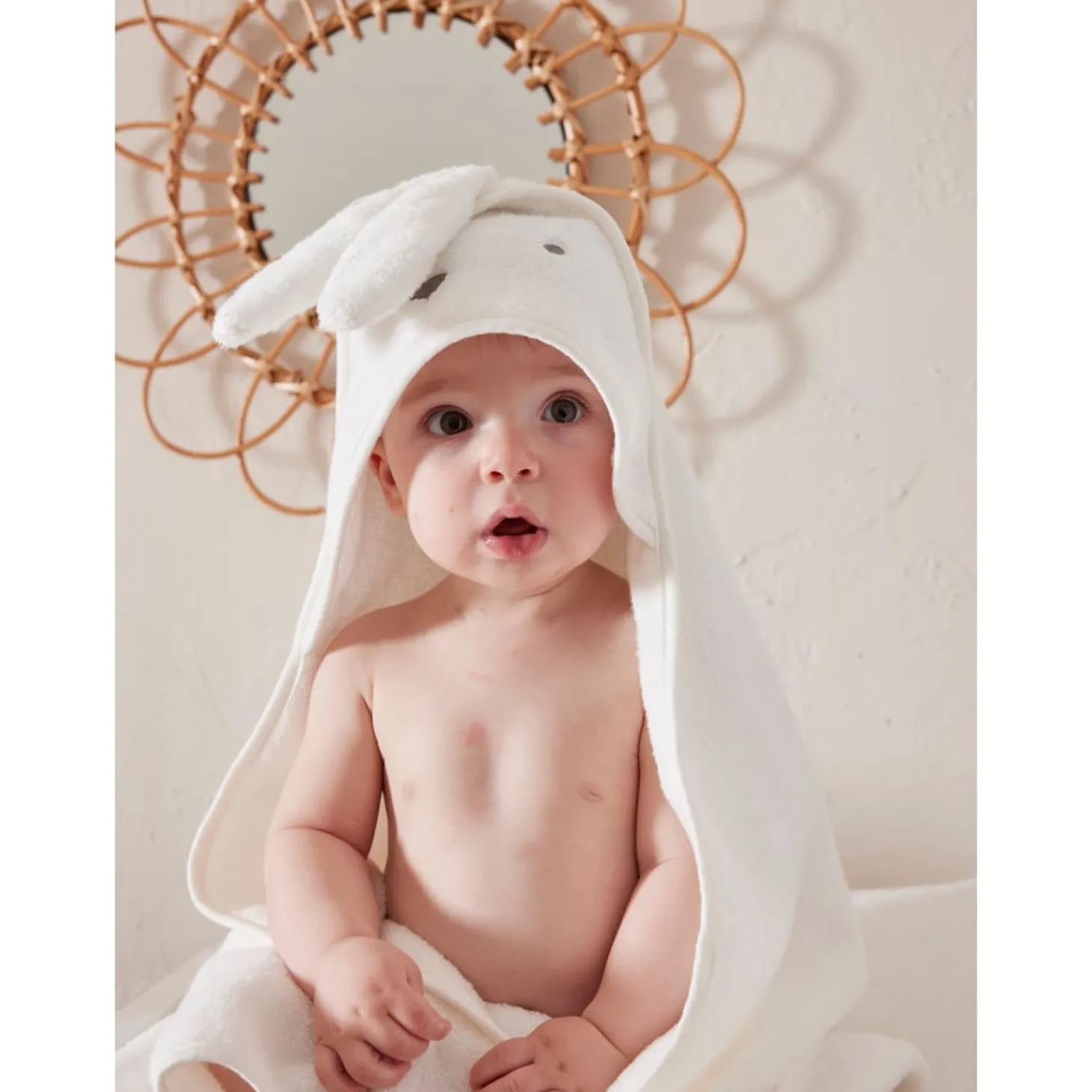 Noukie's Cape de bain Bali & Moka Snow Blanc