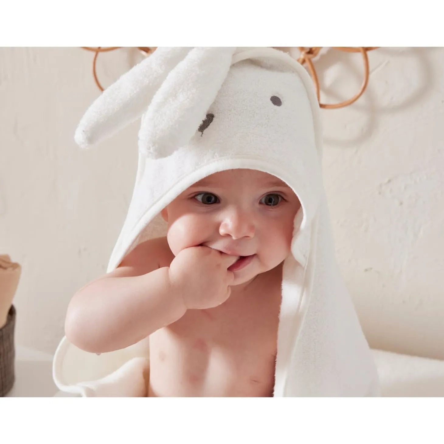 Noukie's Cape de bain Bali & Moka Snow Blanc