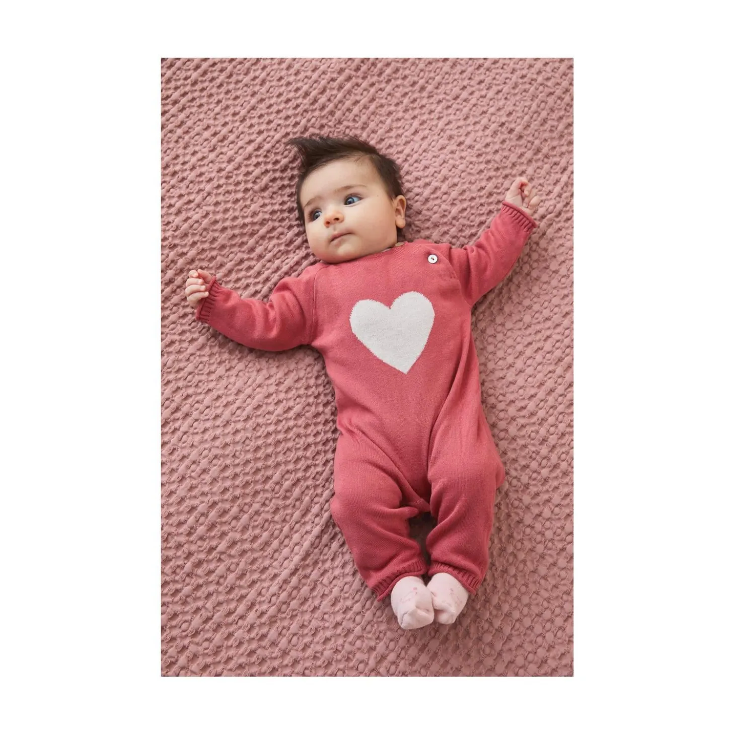Noukie's Combinaison welcome Mix & match Rose 1 mois