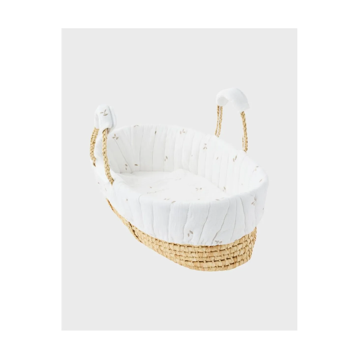 Noukie's Couffin mousseline brodée F&O Ecru