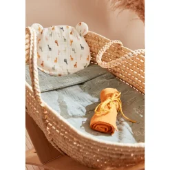 Noukie's                    Coussin de tête avec avec 2 housses bio Mix & Match    Rose