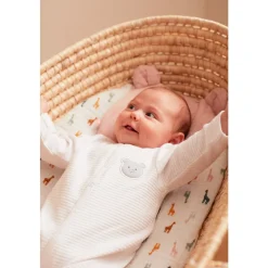Noukie's                    Coussin de tête avec avec 2 housses bio Mix & Match    Rose