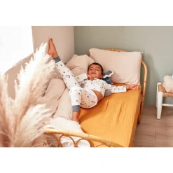 Noukie's                    Coussin Tricot Bio Tiga & Stegi    Vert            36x36 cm