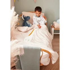 Noukie's                    Coussin Tricot Bio Tiga & Stegi    Vert            36x36 cm