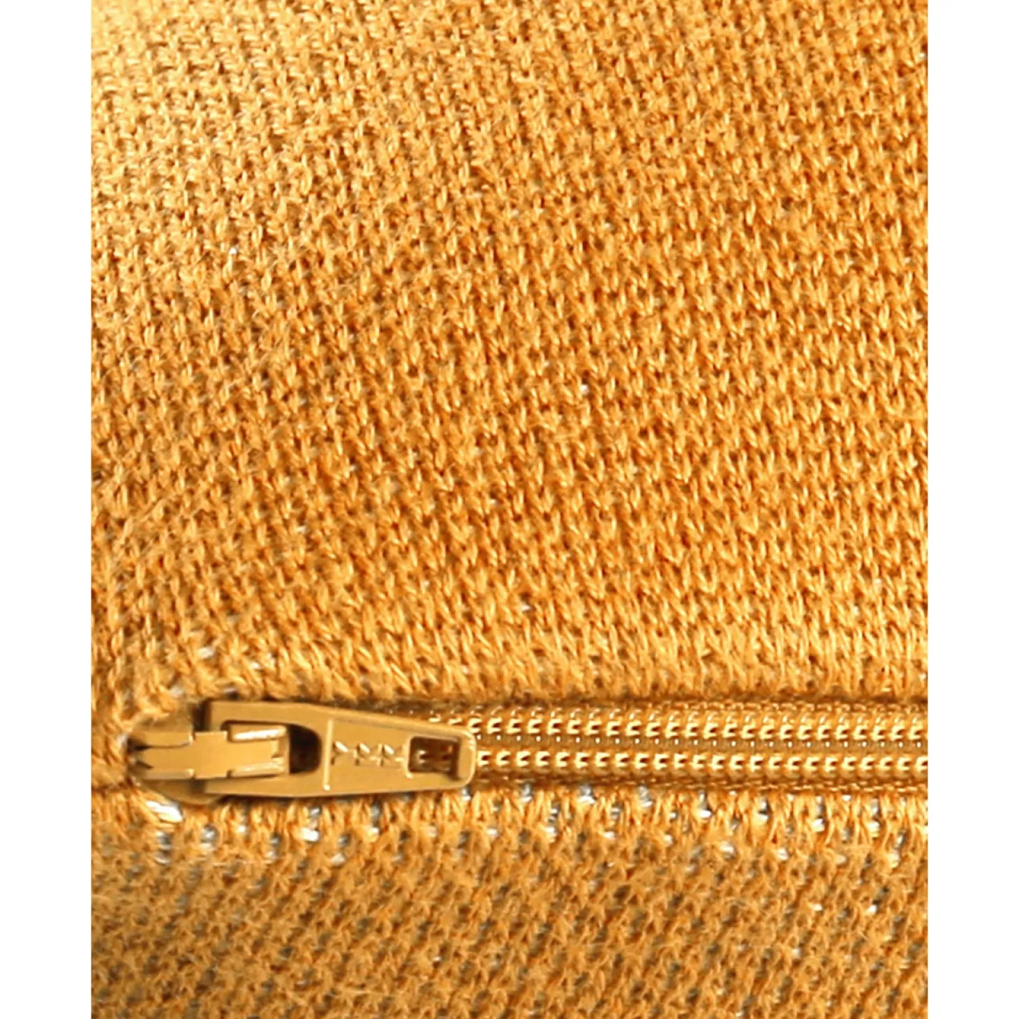 Noukie's Coussin Tricot Bio Tiga & Stegi Jaune 36x36 cm