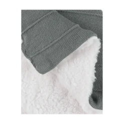 Noukie's Couverture en coton bio M&M25 Kaki 75x100 cm
