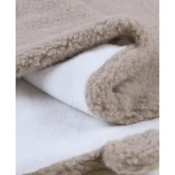 Noukie's Couverture en fausse fourrure ouatiné M&M24 Beige 75x100 cm