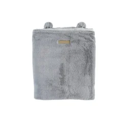 Noukie's                    Couverture long poil Mix and Match    Gris            75x100 cm