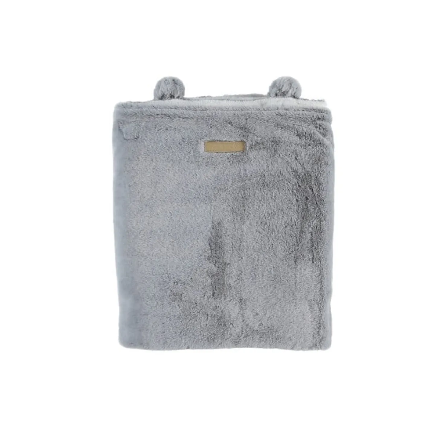 Noukie's Couverture long poil Mix and Match Gris 75x100 cm