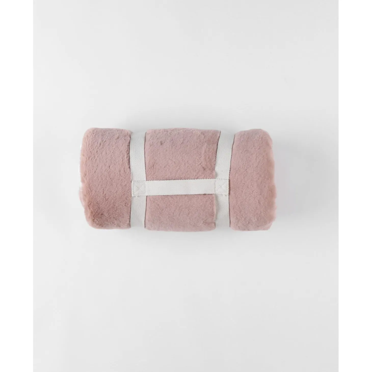 Noukie's Couverture ouatinée en fausse fourrure M&M24 Rose 75x100 cm