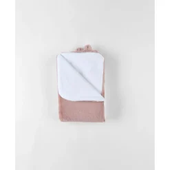 Noukie's Couverture ouatinée en fausse fourrure M&M24 Rose 75x100 cm
