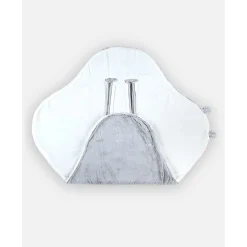 Noukie's                    Couverture promenade long poil Mix and Match    Gris Clair