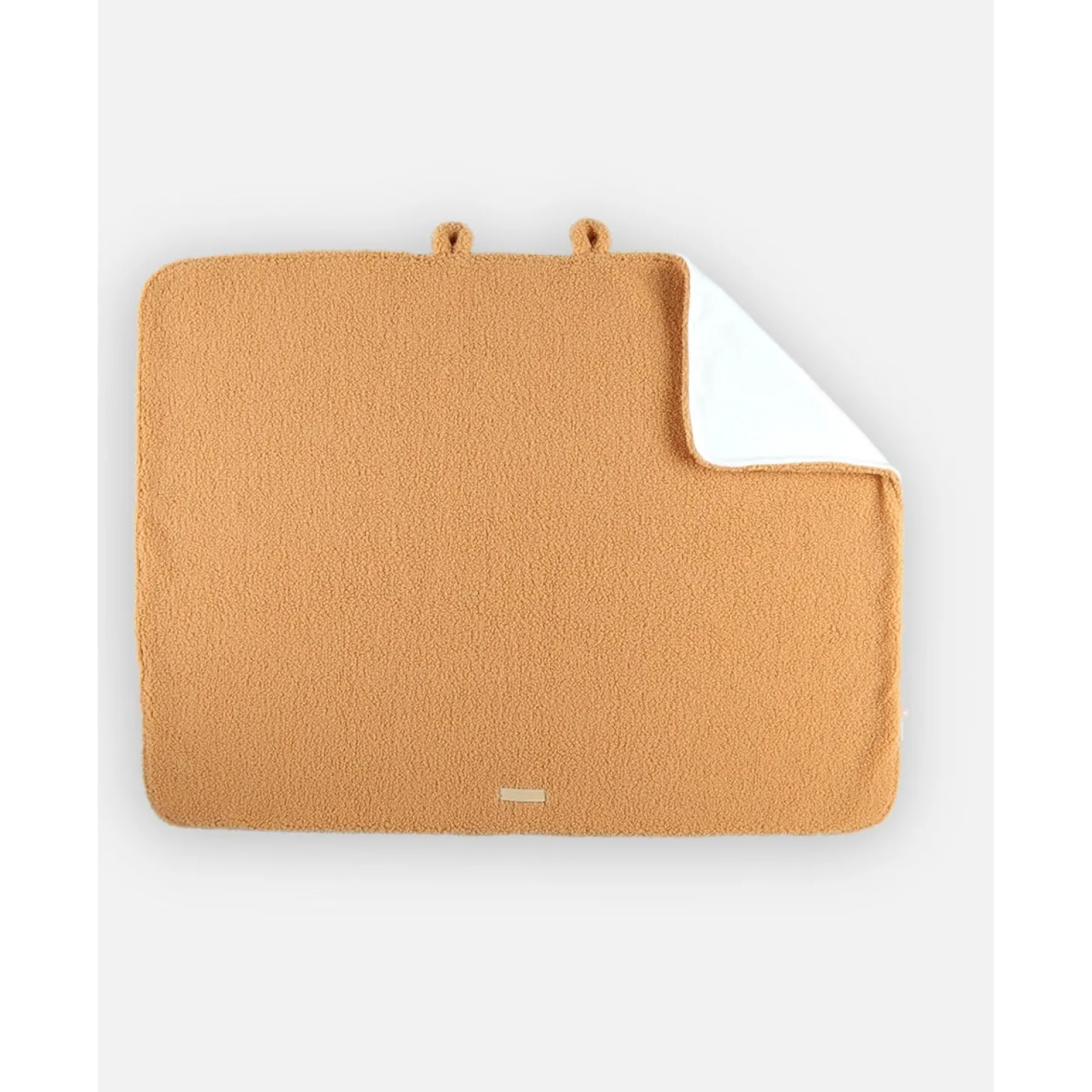 Noukie's Couverture sherpa Mix and Match Camel 75x100 cm