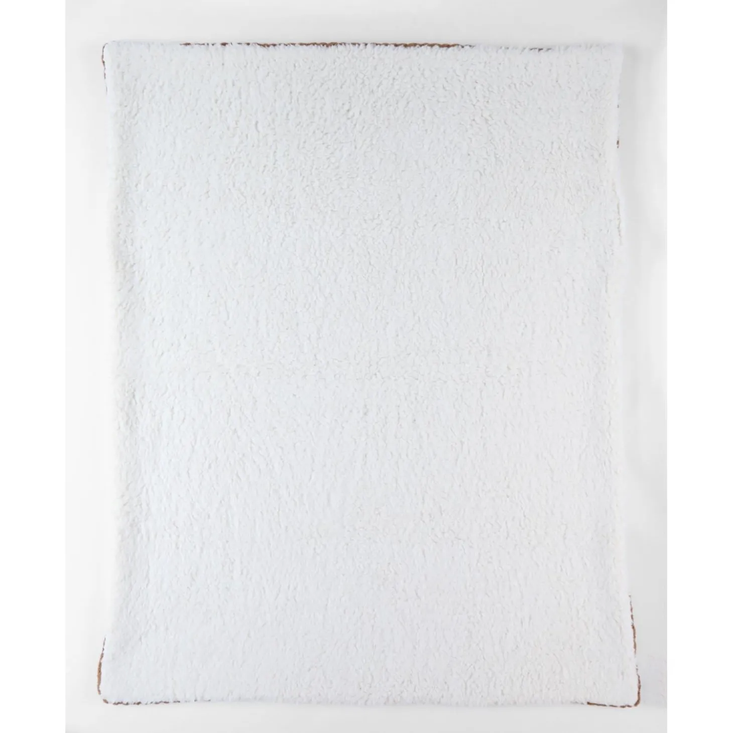 Noukie's Couverture tricot avec sherpa M&M24 Marron 75x100 cm