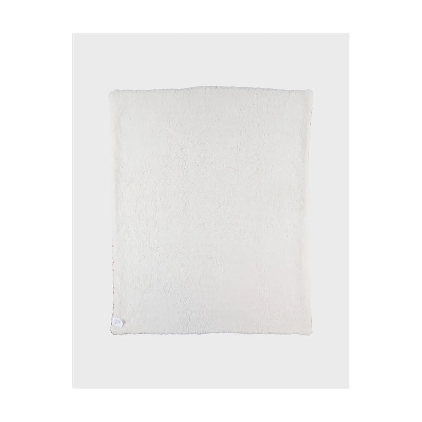 Noukie's Couverture Tricot avec Sherpa M&M25 Rouge 75x100 cm