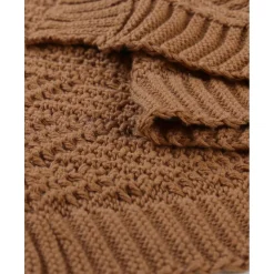 Noukie's Couverture tricot M&M24 Sweet Caramel 75x100 cm