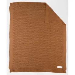 Noukie's Couverture tricot M&M24 Sweet Caramel 75x100 cm