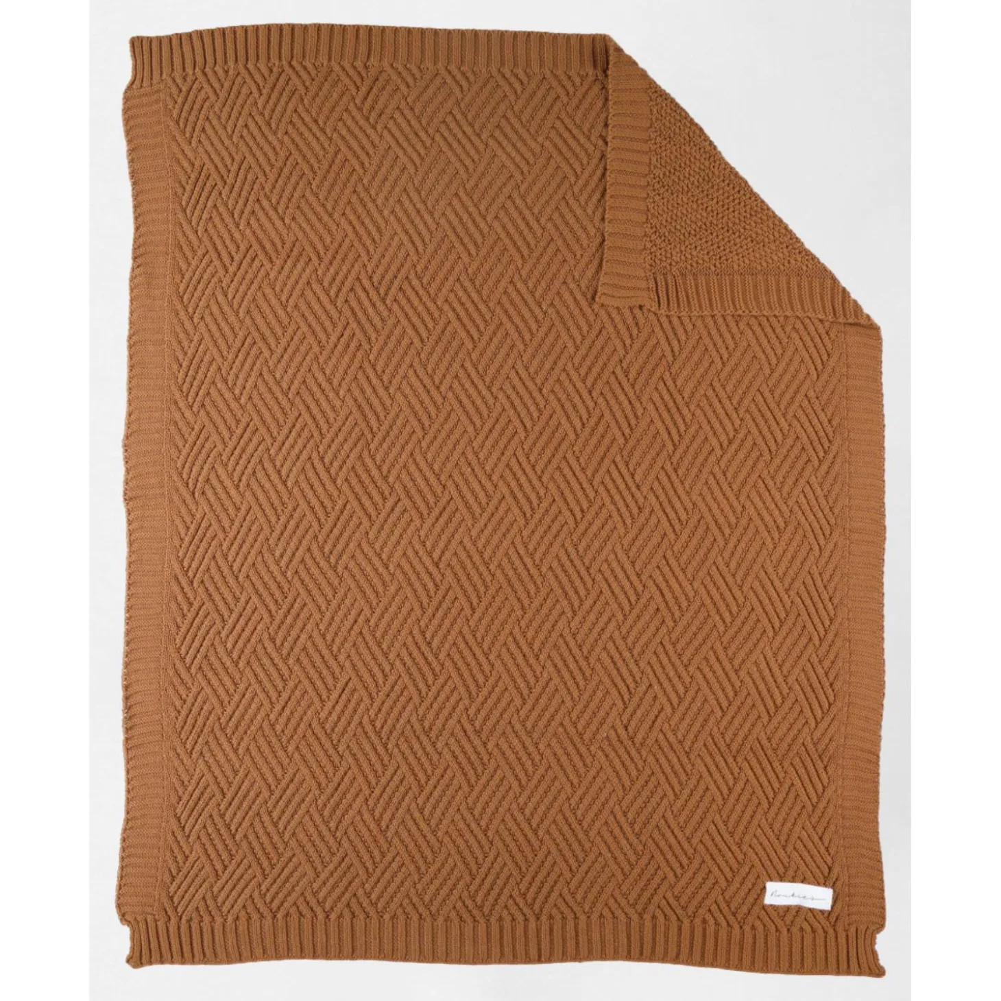 Noukie's Couverture tricot M&M24 Sweet Caramel 75x100 cm