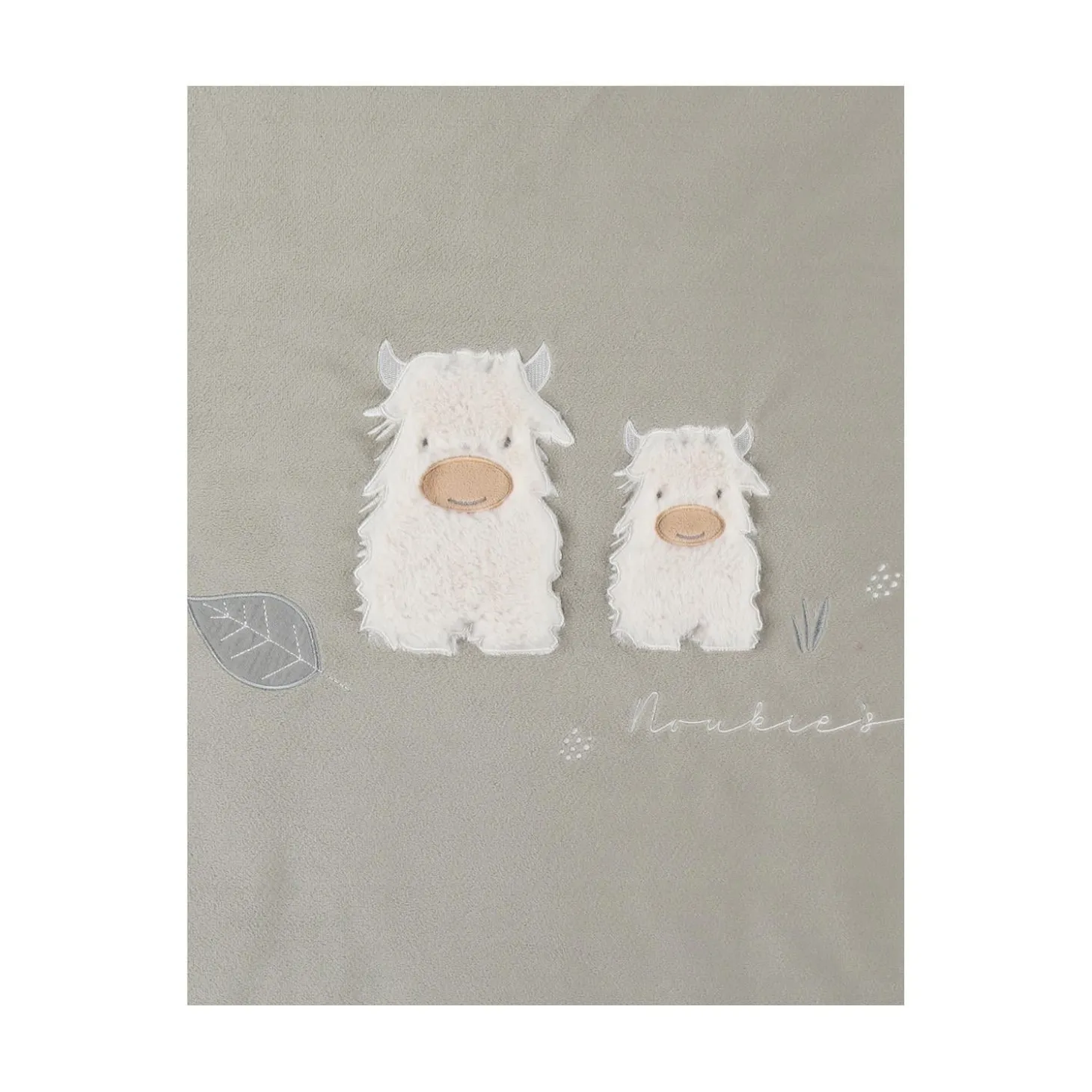Noukie's Couverture Veloudoux Fluffy F&O Beige 100x140 cm