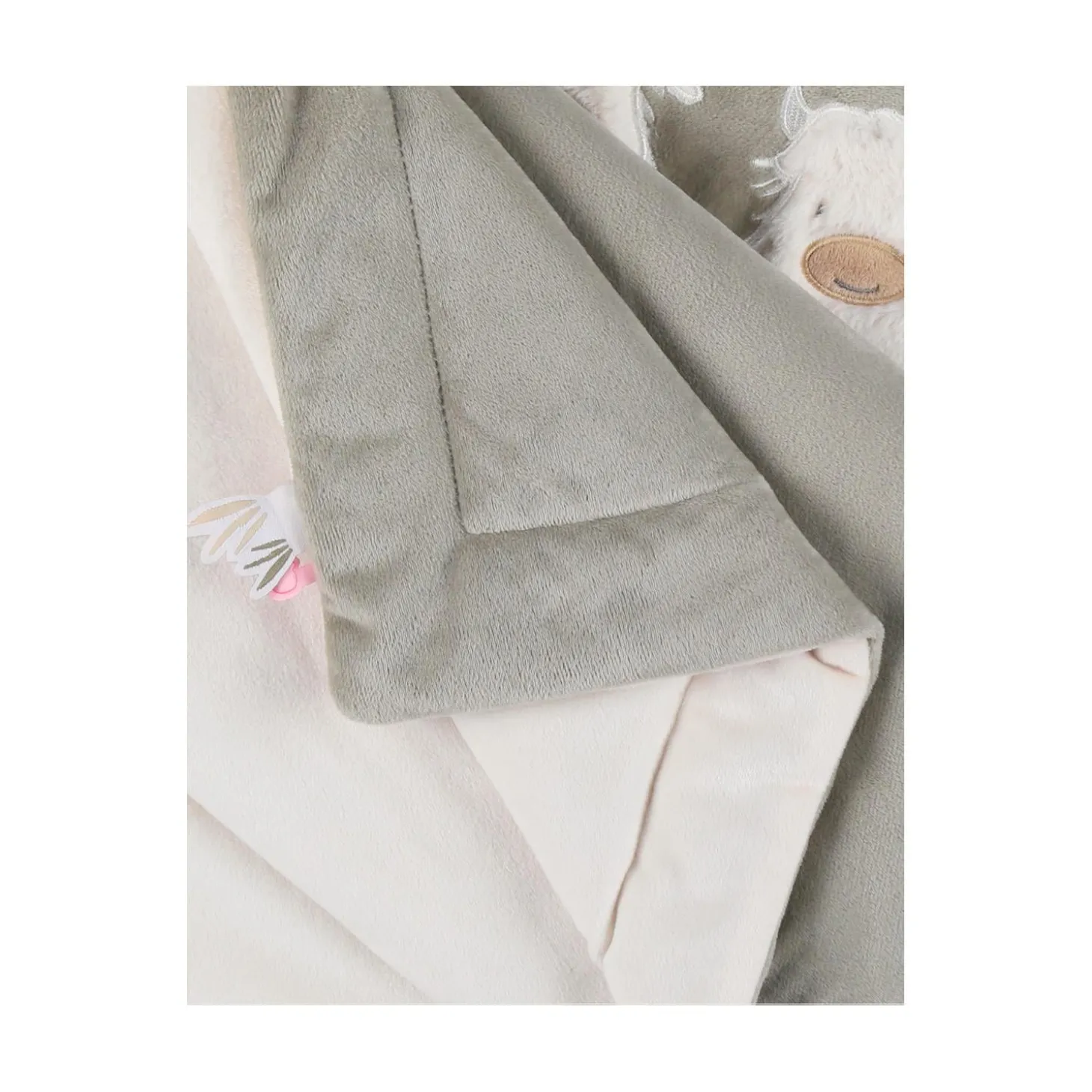 Noukie's Couverture Veloudoux Fluffy F&O Beige 100x140 cm