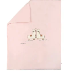 Noukie's Couverture Veloudoux Moris & Sacha Primrose 75 x 100 cm