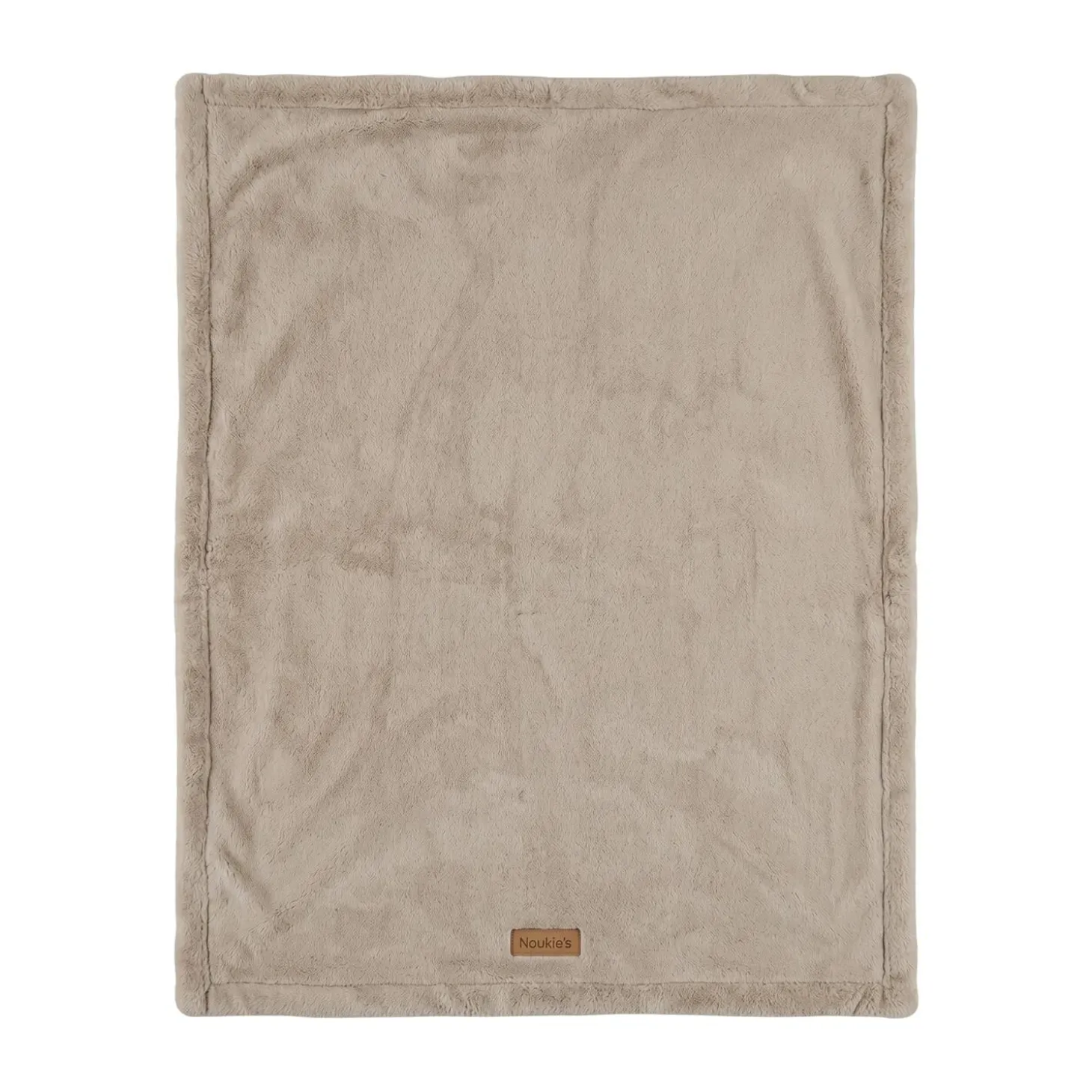 Noukie's Couverture Veloudoux Plumes de Lune Beige 100x140 cm