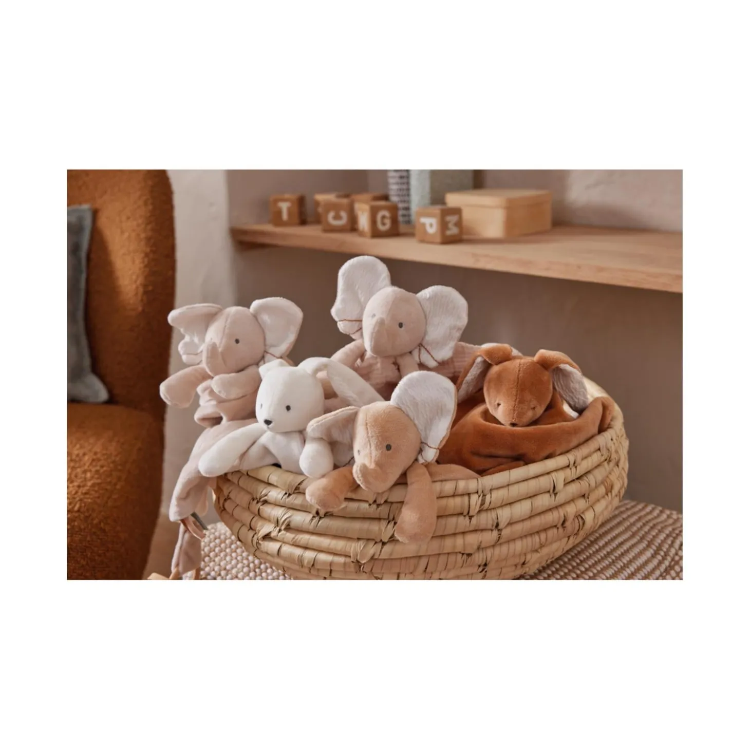 Noukie's Doudou Bali & Moka Bali Ecru