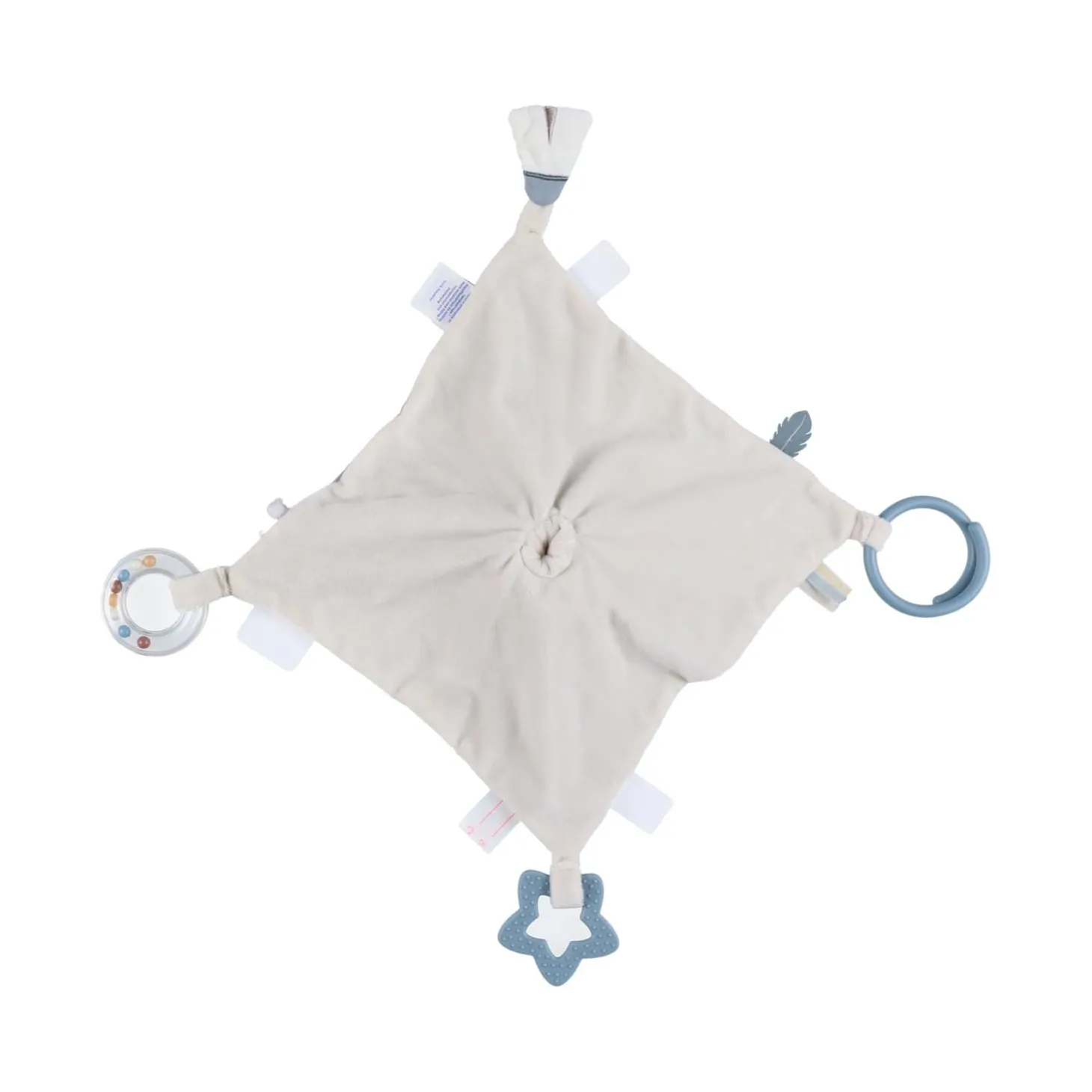 Noukie's Doudou d'activités Lino R&L Beige