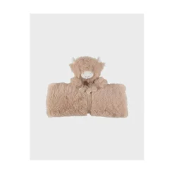 Noukie's Doudou en Veloudoux Fluffy F&O Beige Ecru Cow XXL