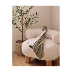 Noukie's                    Doudou en Veloudoux Orso F&O    Kaki/Ecru            XXL