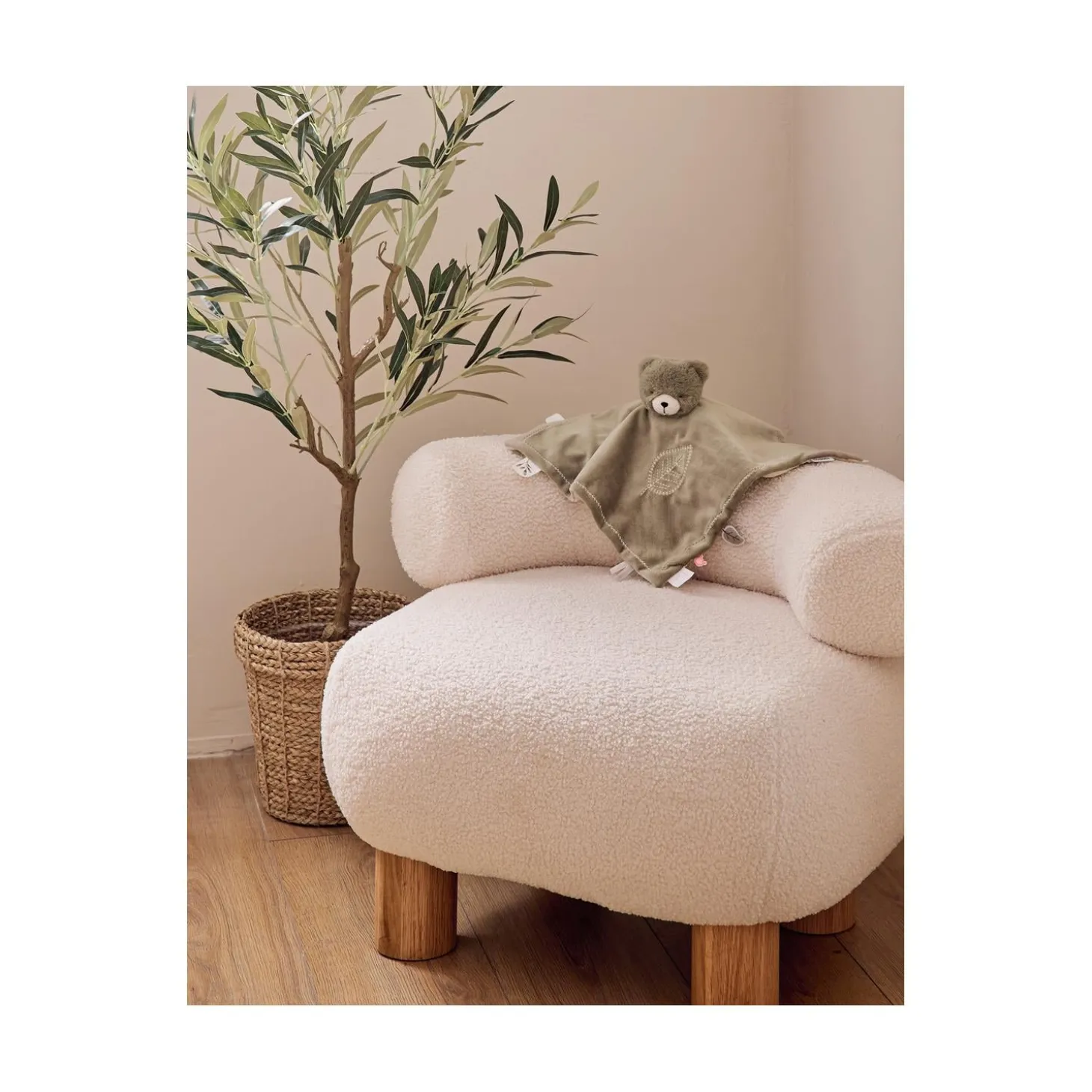 Noukie's Doudou Jour et Nuit Orso F&O Beige