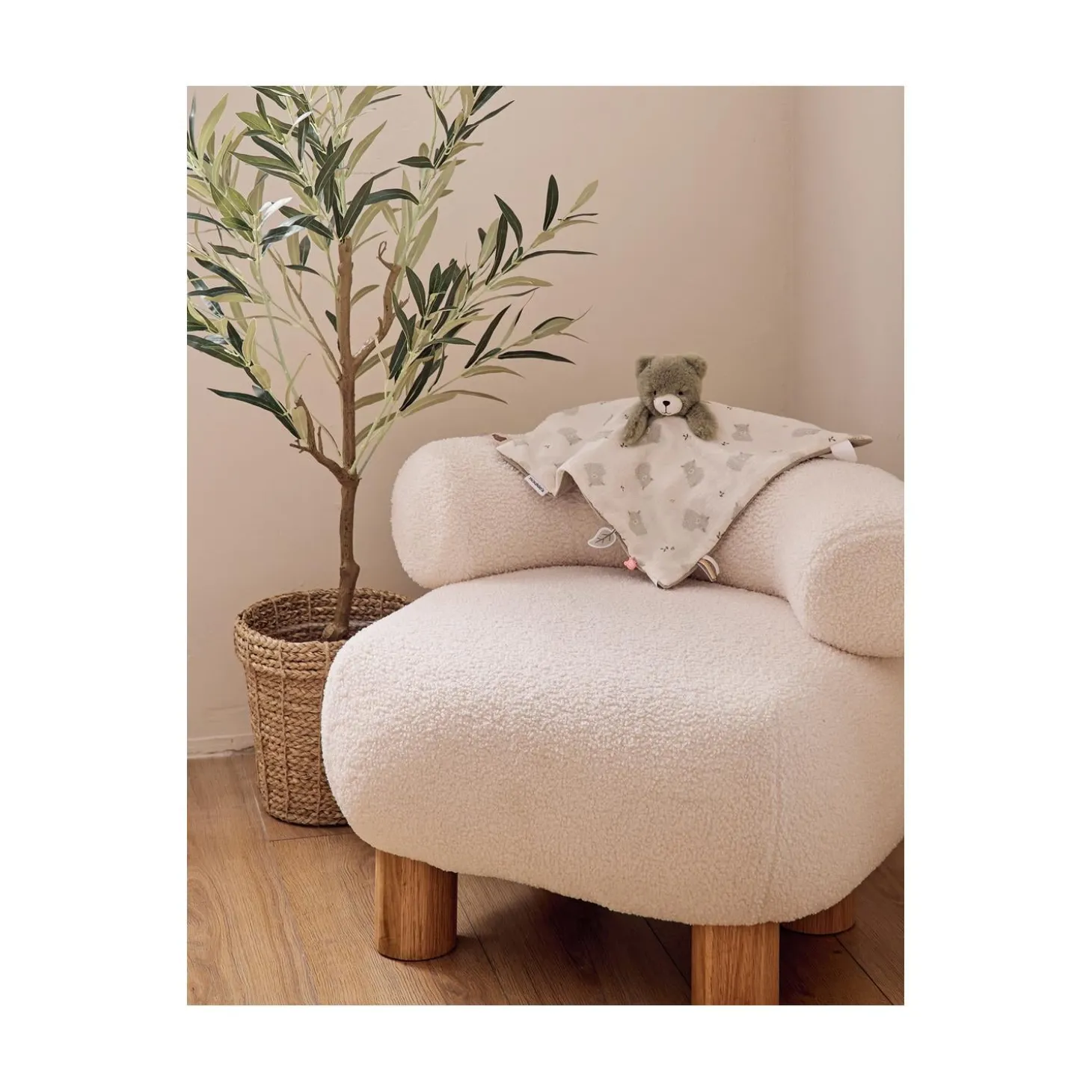 Noukie's Doudou Jour et Nuit Orso F&O Beige