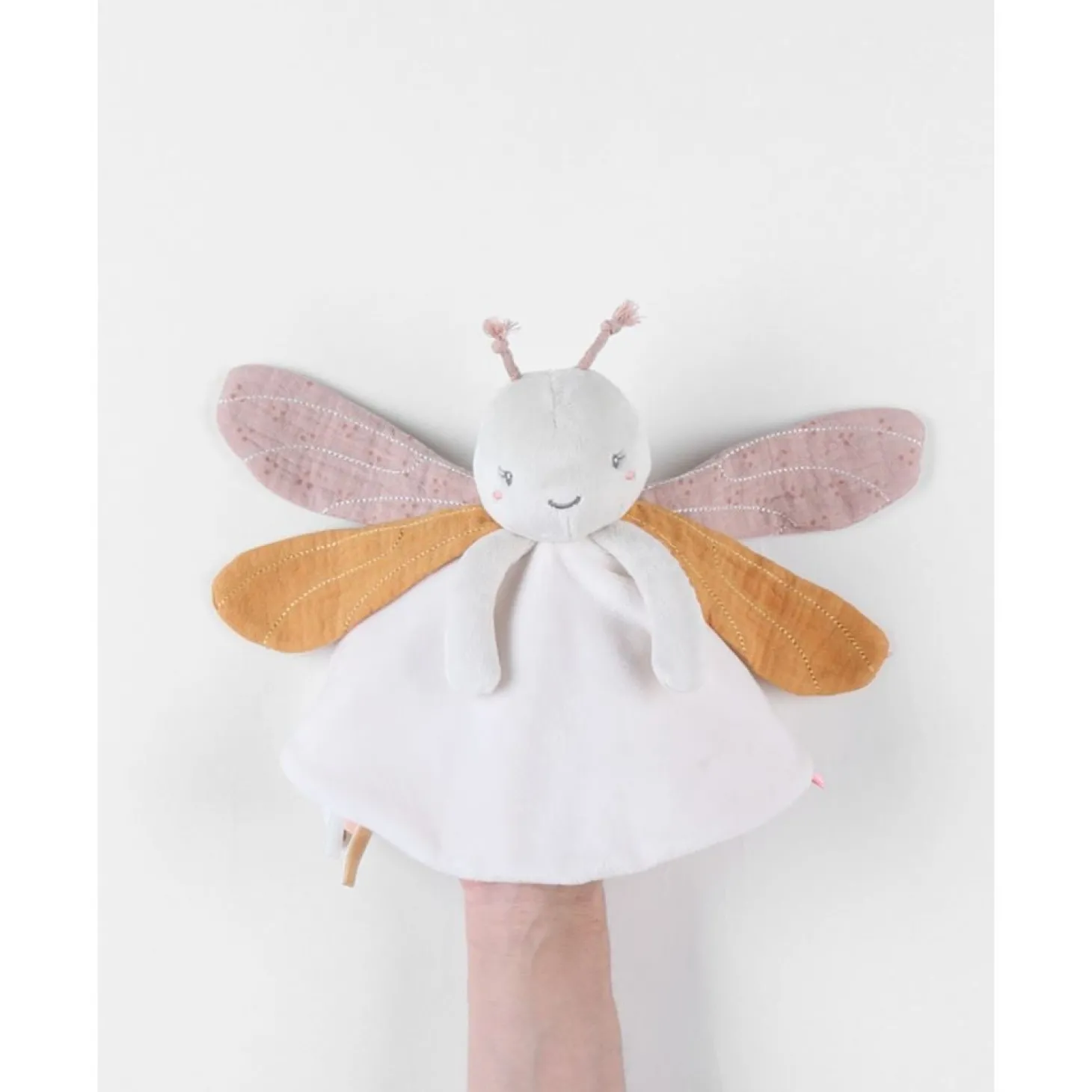 Noukie's Doudou veloudoux Pop Louli beige
