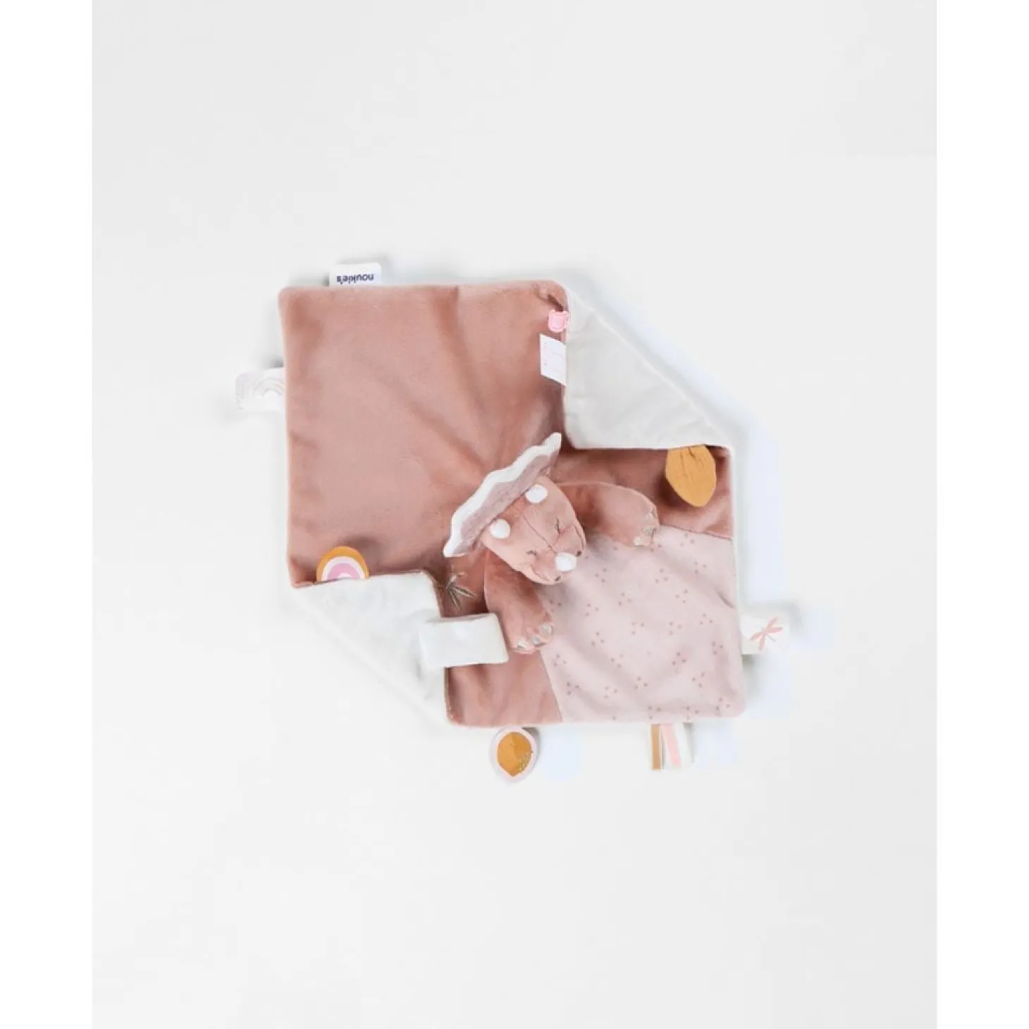 Noukie's Doudou veloudoux Pop Popsie Rose