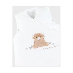 Noukie's Gigoteuse bag Veloudoux Fluffy F&O Ecru 70 cm