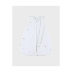 Noukie's Gigoteuse brodée en gaze de coton bio F&O Blanc 50 cm