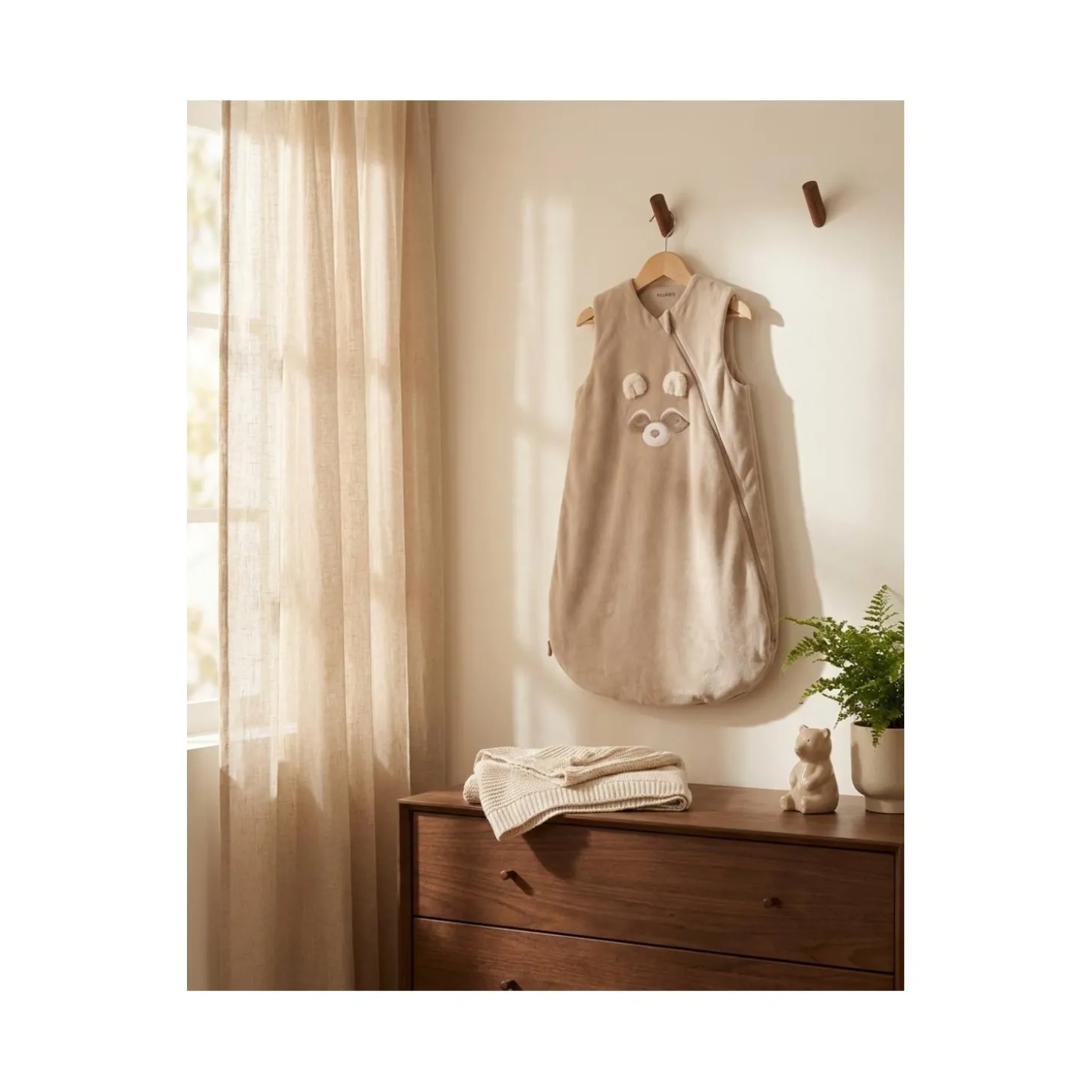 Noukie's Gigoteuse Cocon Veloudoux Raku R&L Beige 1-6 mois