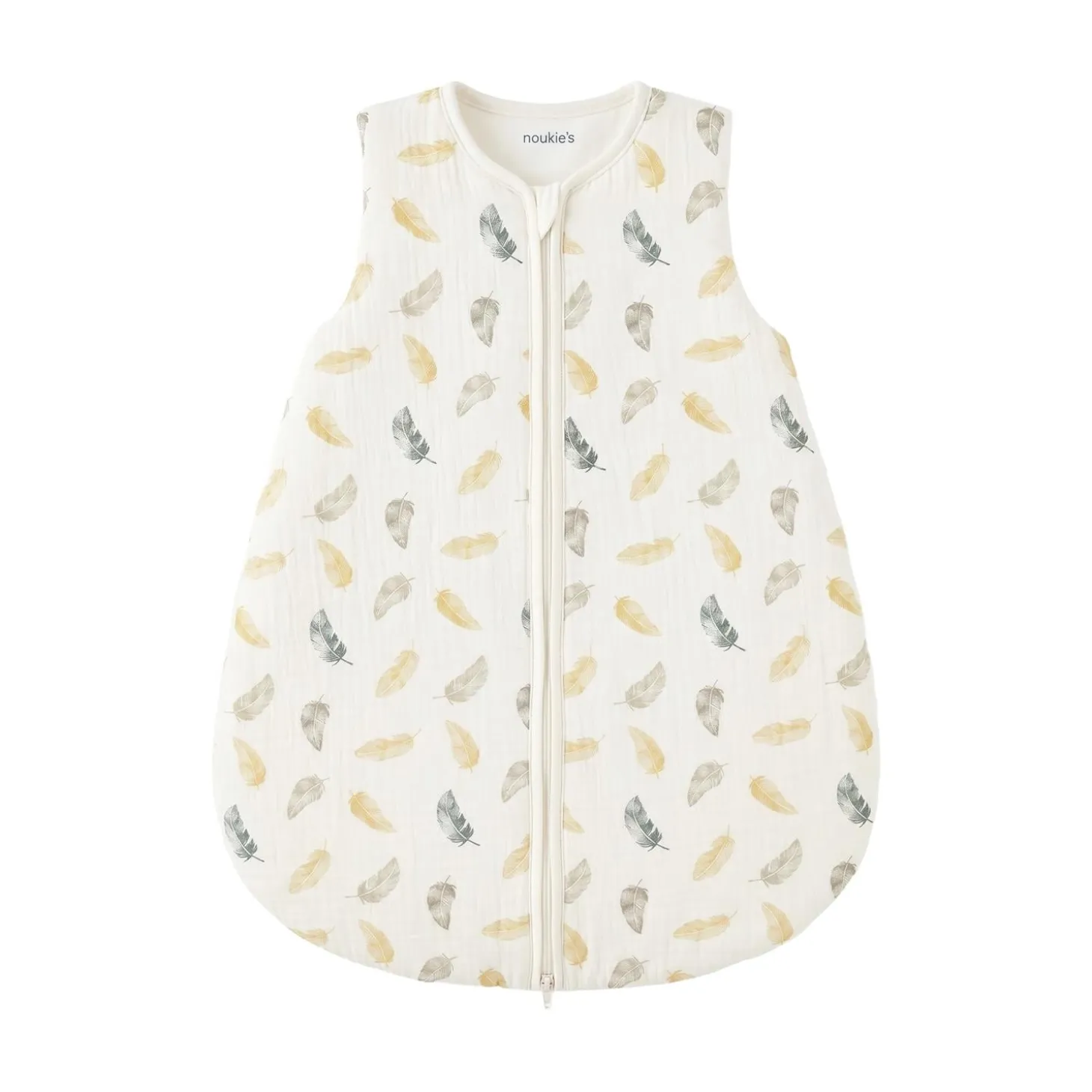 Noukie's Gigoteuse Coton Bio Plumes de Lune Beige 0-3 mois