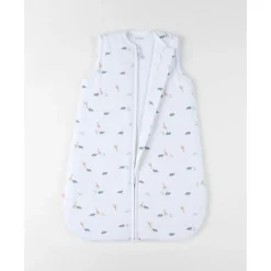 Noukie's Gigoteuse jersey pointelle M&m25 Funny Dino Blanc 70 cm