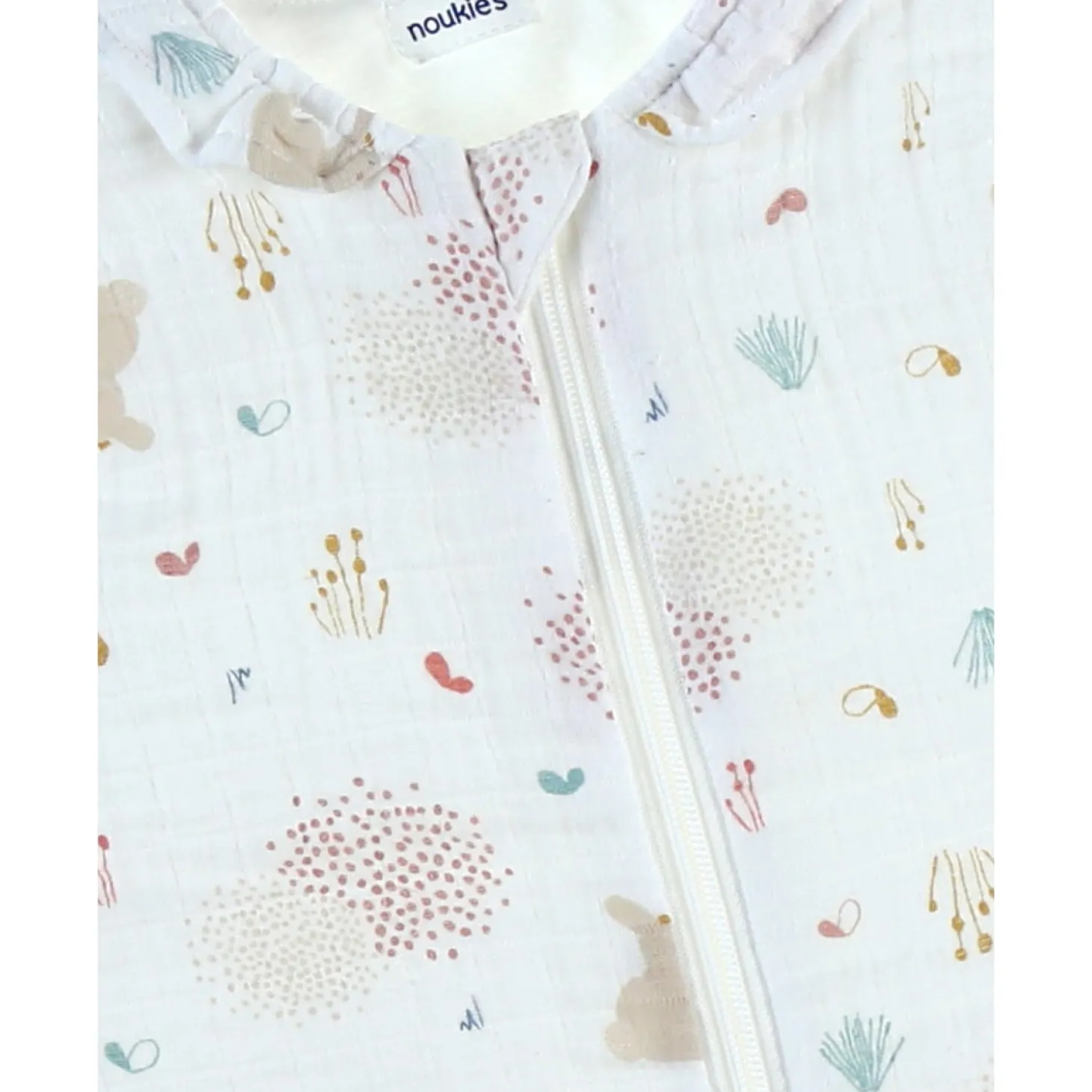 Noukie's Gigoteuse Lina en mousseline bio Mix & Match Écru 3-6 mois