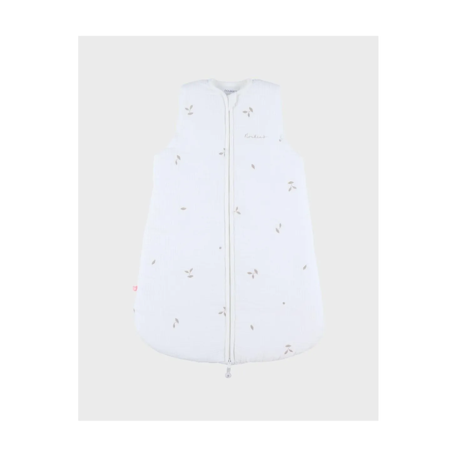 Noukie's Gigoteuse mousseline brodée F&O Blanc 70 cm