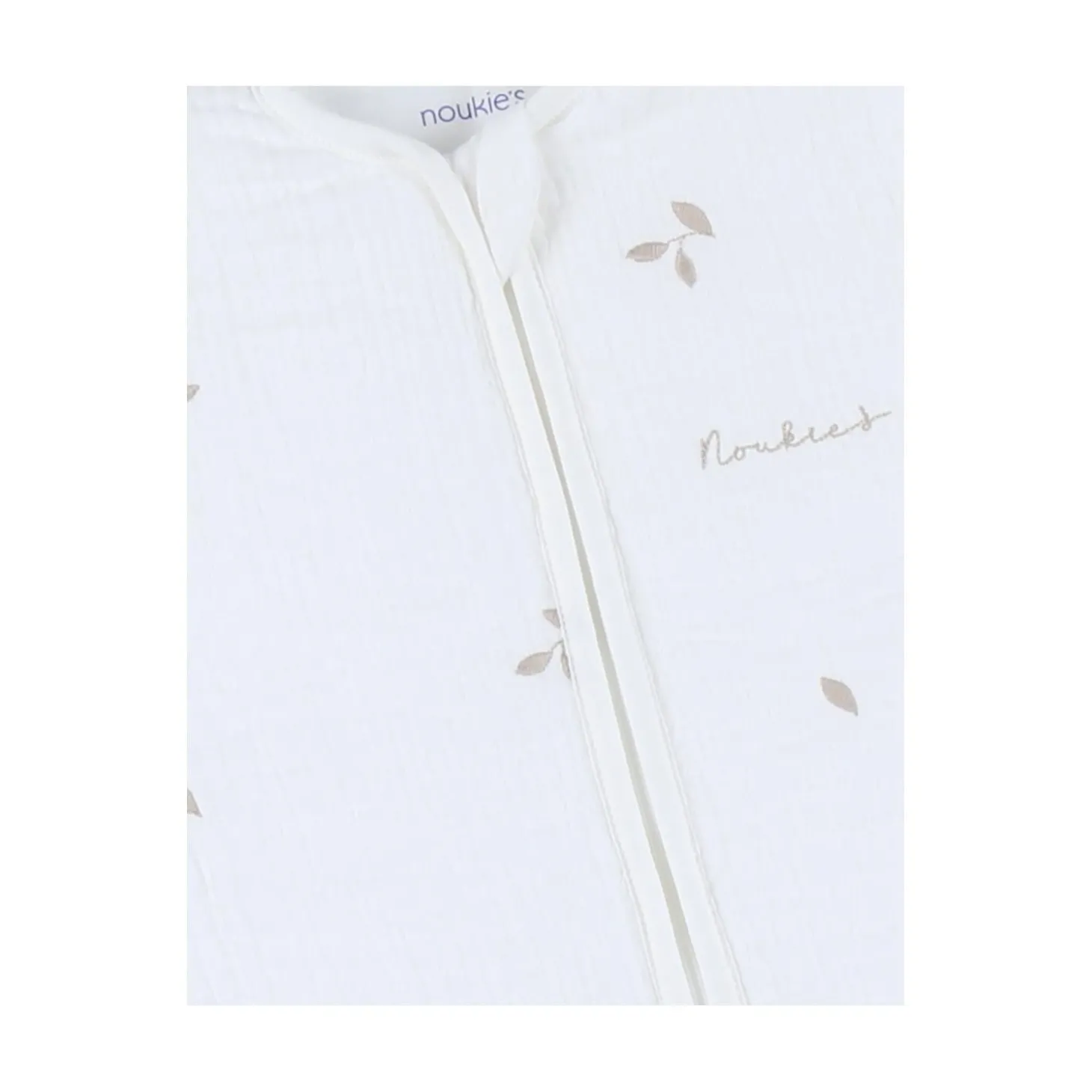 Noukie's Gigoteuse mousseline brodée F&O Blanc 70 cm