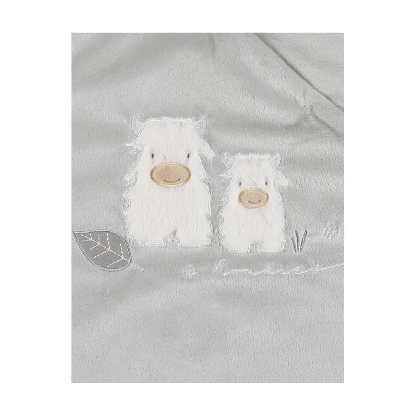 Noukie's Gigoteuse Veloudoux Fluffy F&O Vert Sauge 100 cm