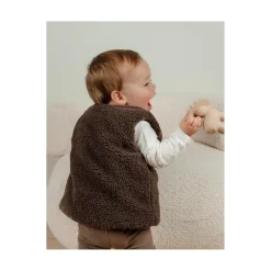 Noukie's Groloudoux BBwarmer sherpa Chocolat marron 3 mois