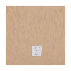 Noukie's Housse de matelas à langer Coton Bio Jaune 45x67 cm